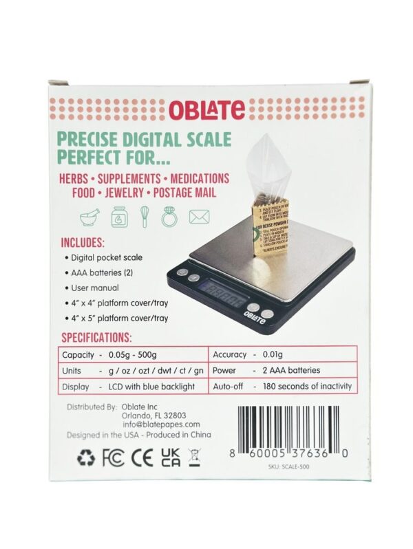 Digital Pocket Kratom Scale Whole Earth Gifts 5