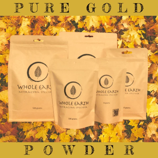 Pure Gold Whole Earth Kratom Powder